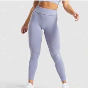 Gymshark Steel Blue Power Down Leggings